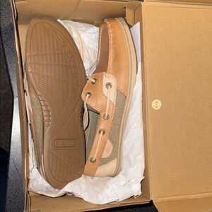 Sperry Women's Tan and Brown Loafers